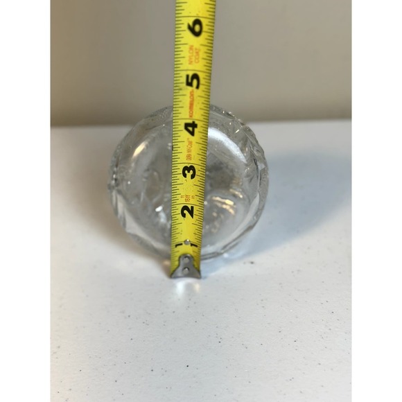 Vintage Cut Glass Cruet Caster Vessel Bottle Handle With Stopper 6" - Picture 8 of 8